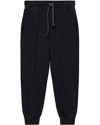 My Little Cozmo Organic Knit Pants - Dark Grey Trousers