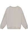 My Little Cozmo Organic Knit Sweater - Light Grey Sweatshirts