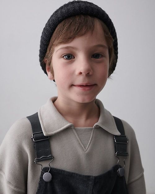 My Little Cozmo Organic Plush Sweatshirt - V Neckline - Light Grey Sweatshirts