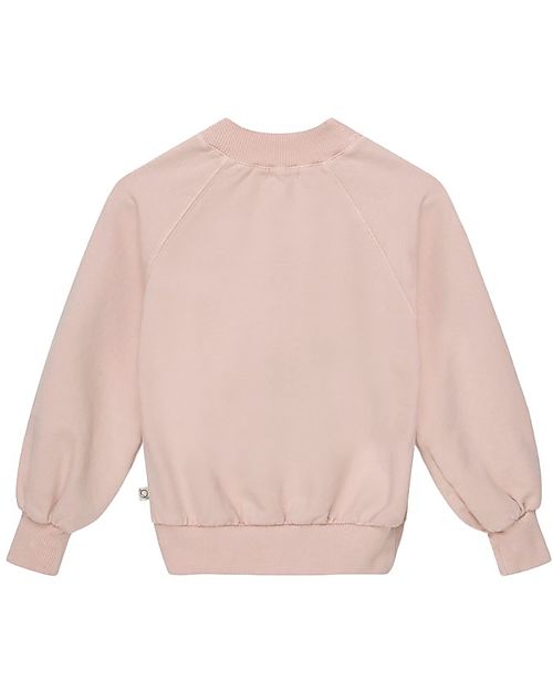 My Little Cozmo Organic Raglan Sweatshirt - Soft Pink Sweatshirts