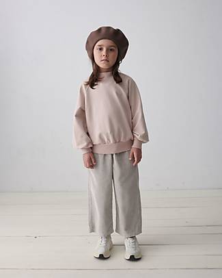 My Little Cozmo Organic Raglan Sweatshirt - Soft Pink Sweatshirts