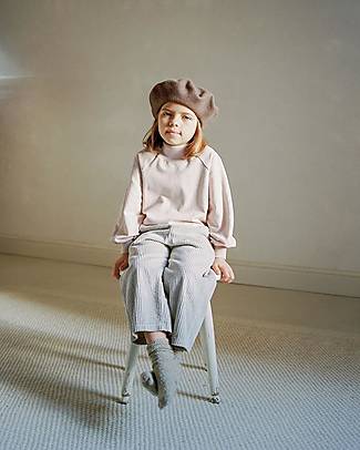 My Little Cozmo Organic Raglan Sweatshirt - Soft Pink Sweatshirts