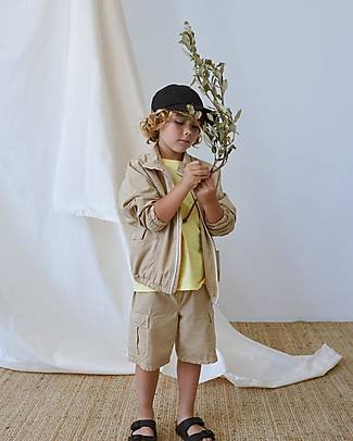 My Little Cozmo Poplin Bermuda Shorts - 100% Organic Cotton Poplin - GOTS Certified Shorts