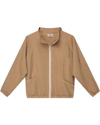 My Little Cozmo Poplin Bomber Jacket - Sand - 100% Organic Cotton Poplin GOTS Certified Jackets