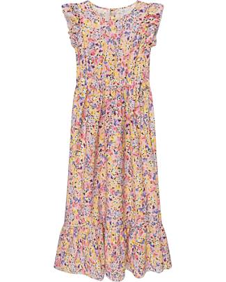 My Little Cozmo Ruffle Dress - Floral - for Mom! - 100% Organic Cotton Dresses_