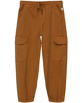 My Little Cozmo Twill Pants - Oil - 100% Organic Cotton Trousers
