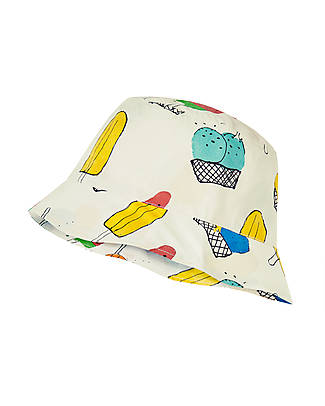 Nadadelazos Baby Hat Gelato - Ivory - 100% Organic Cotton Sunhats