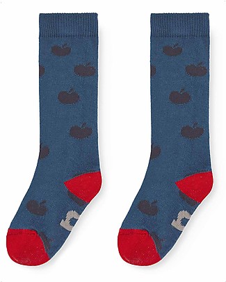 Nadadelazos Baby Socks - Mini Pumpkins - Elasticated Cotton Socks