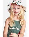Nadadelazos Kids Summer Hat Cherries - Ivory - 100% Organic Cotton Sunhats