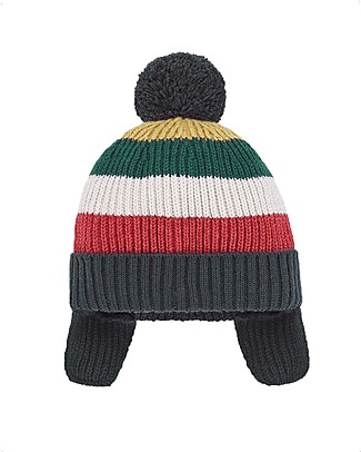 Nadadelazos Knitted Hat with Pompon - Ski Lover Winter Hats