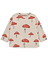 Nadadelazos Long Sleeve Baby Shirt - Magic Mushrooms - 100% Organic Cotton Long Sleeves Tops