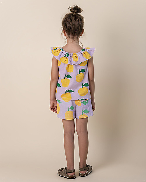 Nadadelazos Mango Shorts - 100% Organic Cotton Slub Jersey Shorts