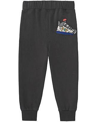 Nadadelazos Pants - Sneakers - Black - 100% Organic Cotton GOTS Trousers