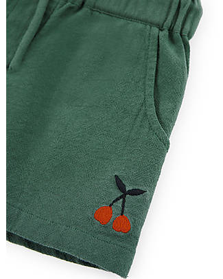 Nadadelazos Short Lagoon - Green - 100% Soft Organic Cotton Shorts