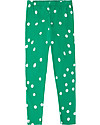 Nadadelazos Sonia Leggings - Green Dots - Cotton Leggings