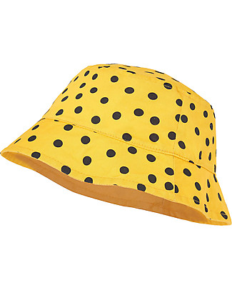 Nadadelazos Summer Hat Minidots - Sun Yellow - 100% Organic Cotton Hats