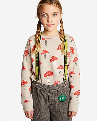Nadadelazos Sweatshirt - Magic Mushrooms - 100% Organic Cotton French Terry Sweatshirts