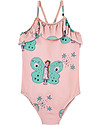 Nadadelazos Swimsuit Magic Butterfly - Light Rose - with Frills Swimsuits