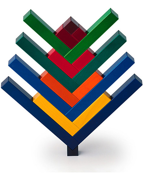 Naef Spiele Wooden Constructions Multicolor - Angular unisex (bambini)