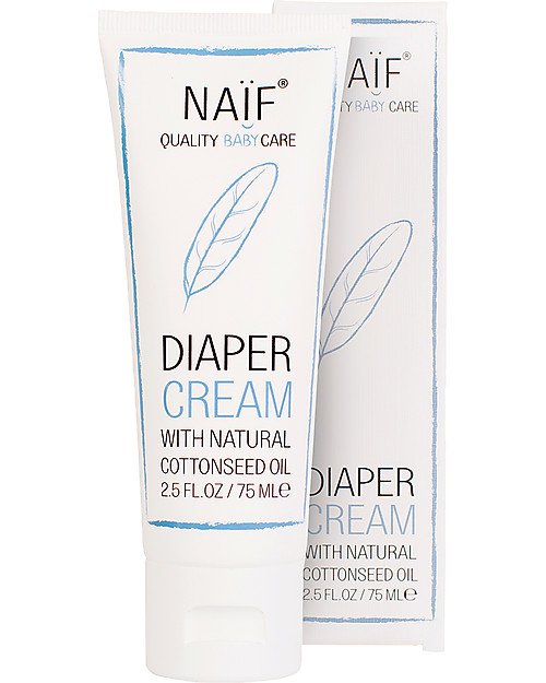 NAIF Baby Care Natural Diaper Cream - No Nasties (No SLES/SLS, Parabens, PEG, Mineral Oils) Nappy Creams