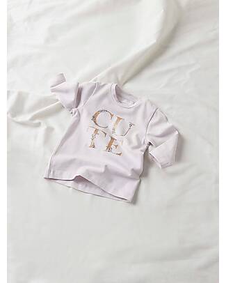 Name it 3/4 Sleeves T-Shirt - Cute - Orchid Hush - Organic Cotton T-shirts