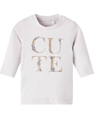 Name it 3/4 Sleeves T-Shirt - Cute - Orchid Hush - Organic Cotton T-shirts