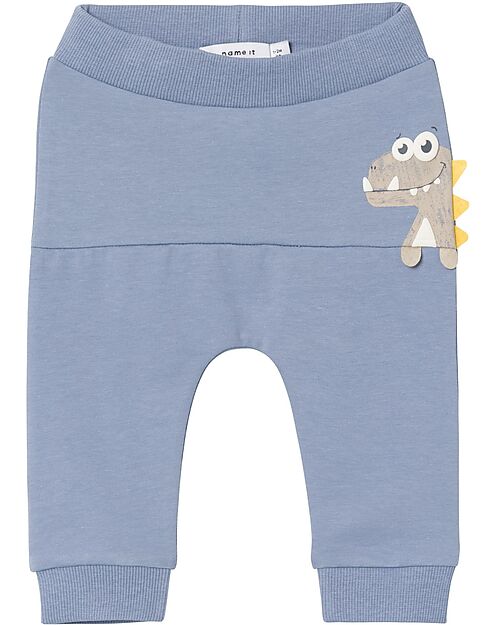 Name it 3D Print Trackpants - Troposphere - Organic Cotton Trousers