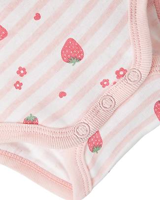 Name it 7 Pack Body - Short Sleeves - Camellia Rose - Organic Cotton Short Sleeves Bodies