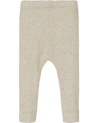 Name it Basic Rib Leggings - Peyote Melange - Cotton Leggings