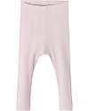 Name it Basic Ribbed Leggings - Violet Ice - Organic Cotton Leggings