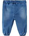 Name it Berlin Baggy Jeans - Blue - with Elastic Waist Jeans