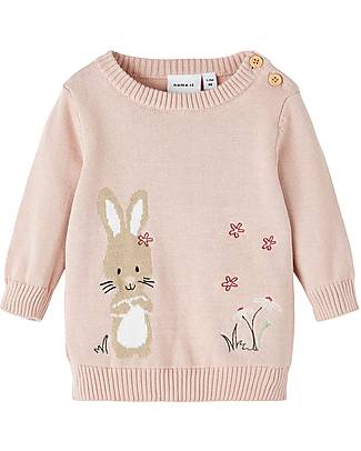 Name it Bunny Pullover - Rose Smoke - 100% Organic Cotton Sweatshirts