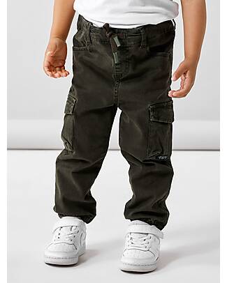 Name it Cargo Pants - Rosin - with Front Pockets - Cotton Trousers