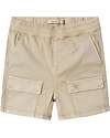 Name it Cargo Shorts - Beige - Cotton Shorts