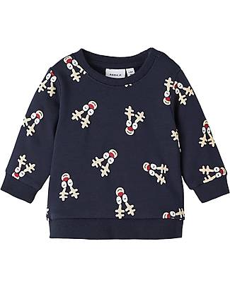 Name it Christmas Sweatshirt - Dark Blue - Organic Cotton Sweatshirts