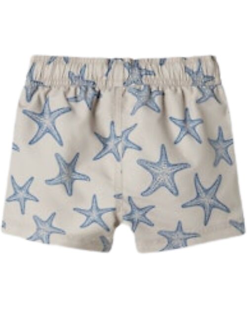 Name it Costume Shorts - Starfish - Cream Swimming Trunks