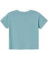 Name it Crocodile Print T-Shirt - Mineral Blue - 100% Cotton - Front Pocket T-shirts