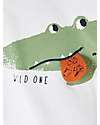 Name it Crocodile T-Shirt - Bright White - Organic Cotton T-shirts