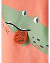 Name it Crocodile T-Shirt - Coral - Organic Cotton T-shirts