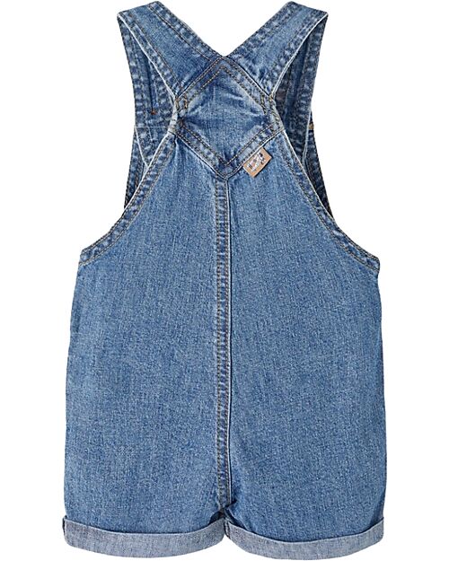 Name it Denim Dungarees with Front Pocket - Blue - Cotton Dungarees