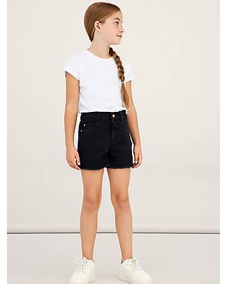 Name it Denim Shorts - Black - Cotton Jeans