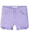Name it Denim Shorts - Sand Verbena - with Ruffles Shorts