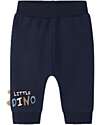 Name it Dinosaur Long Pants - Blue - Organic Cotton Trousers