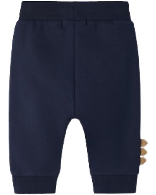 Name it Dinosaur Long Pants - Blue - Organic Cotton Trousers