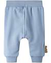 Name it Dinosaur Long Trousers - Light Blue - Organic Cotton Trousers