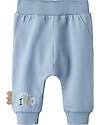 Name it Dinosaur Long Trousers - Light Blue - Organic Cotton Trousers