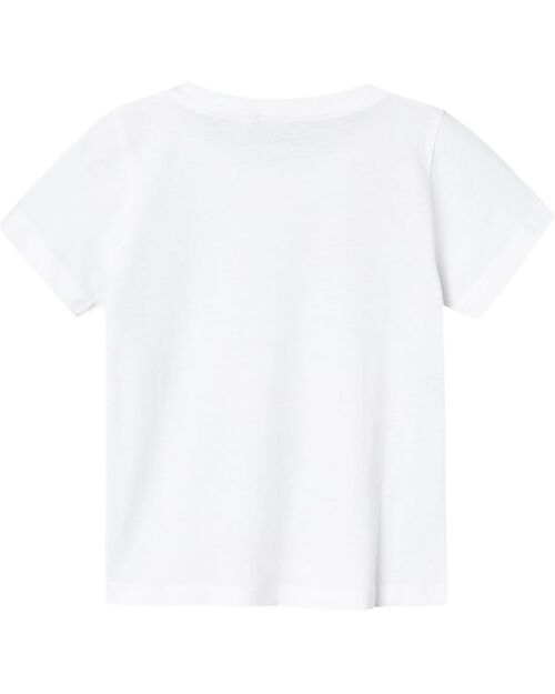 Name it Dinosaur Print T-Shirt - Bright White - 100% Cotton T-shirts