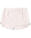 Name it Drawstring Shorts - Striped - Cloud Dancer - Cotton Shorts