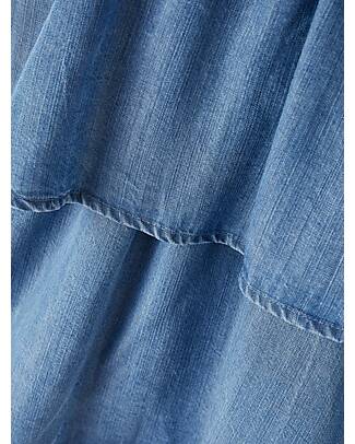 Name it Dress in Denim - Blue - with Braided Shoulder Straps Dresses_