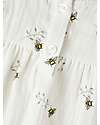 Name it Dress with Ruffles - Bees Pattern - Bright White - 100% Cotton Dresses_
